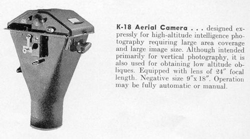 K-18 (actually K-7C) aerial camera